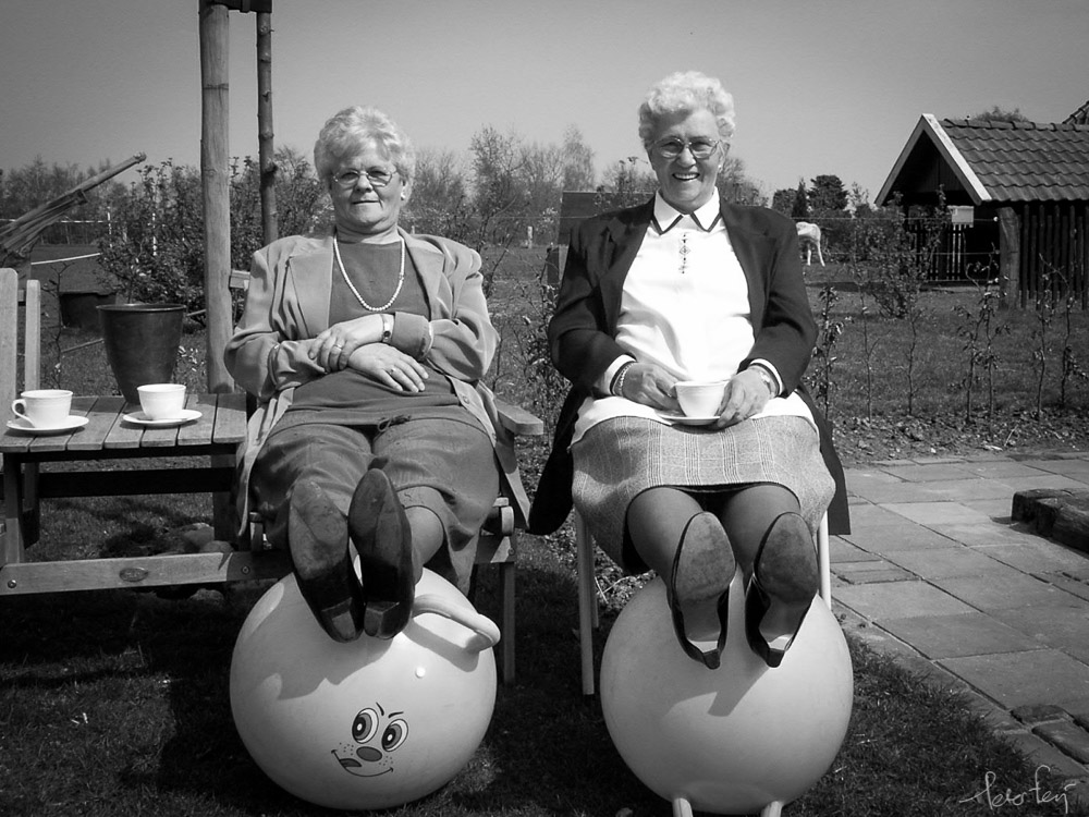 Oma's in betere tijden